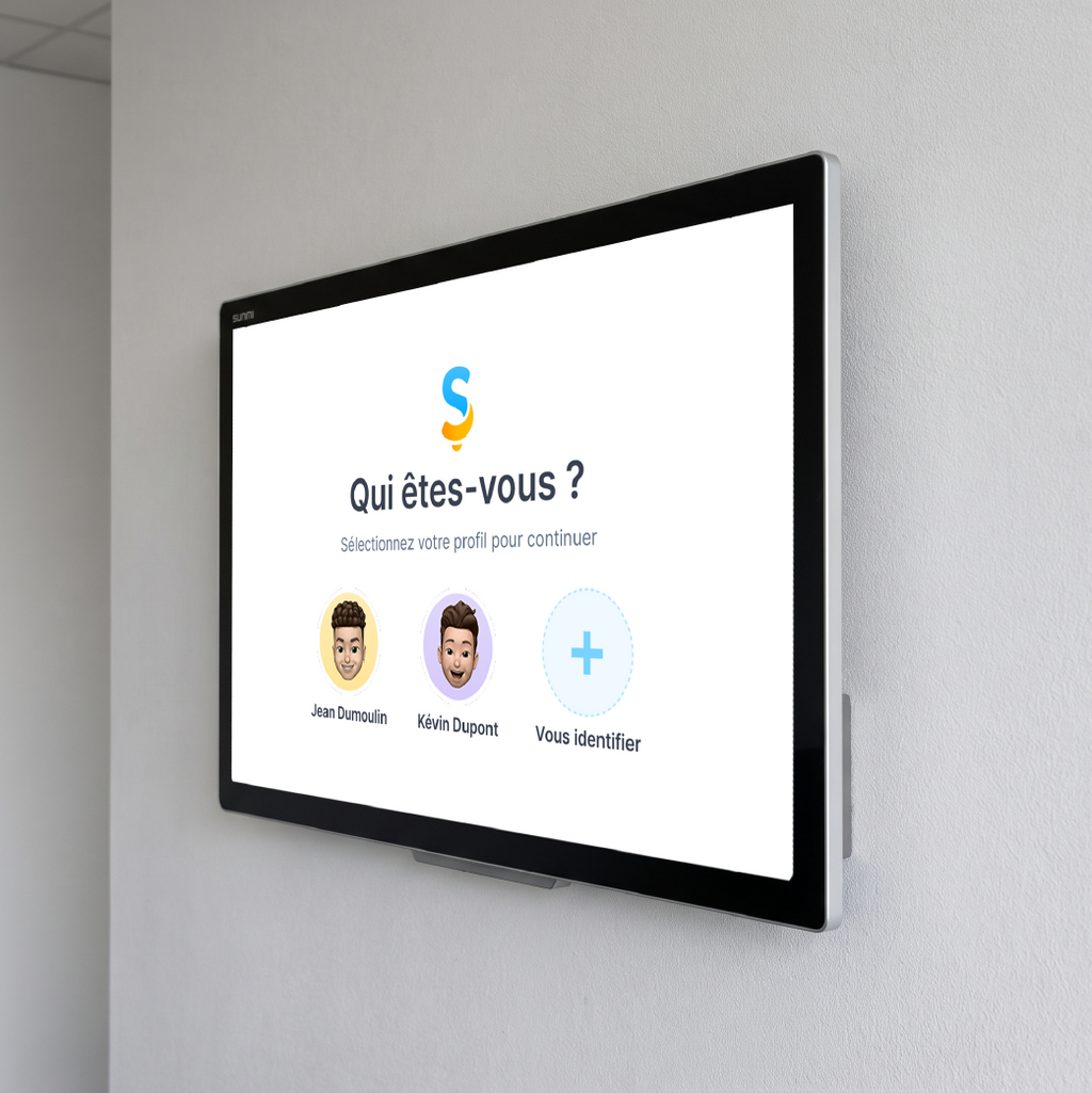 FR - Tablette tactile 27 pouces au mur